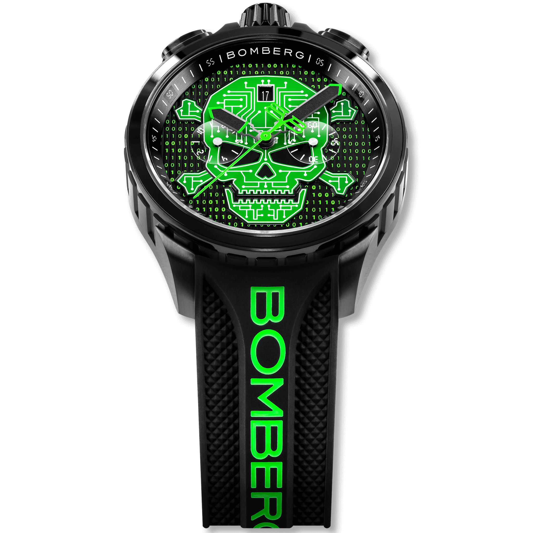 CYBER SKULL GREEN PACK
