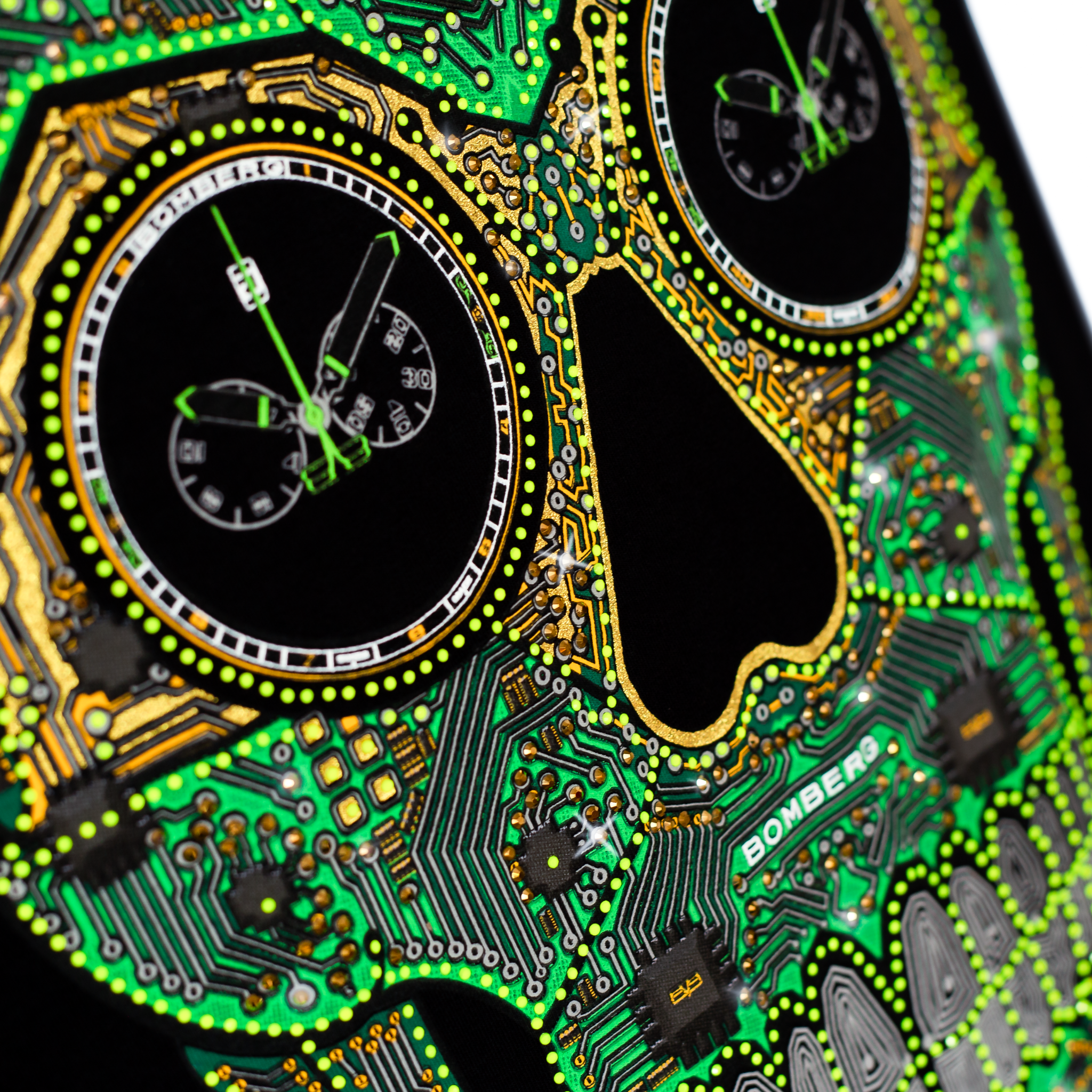 AY GüEY&BOMBERG Cyber Skull T-Shirt