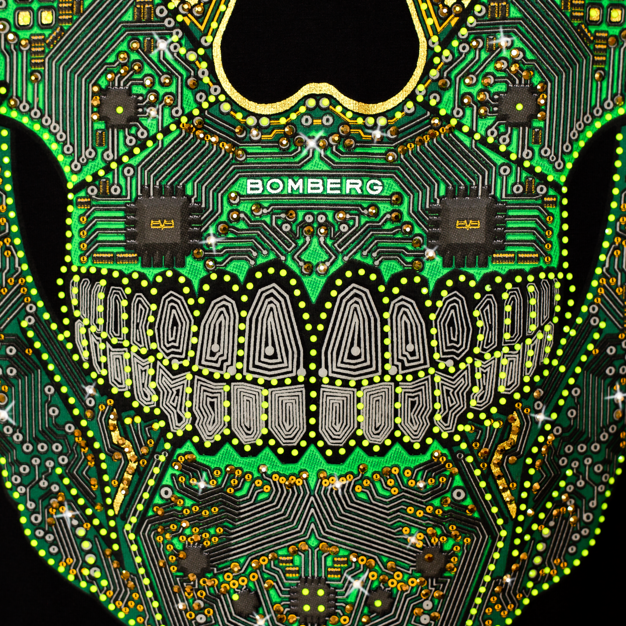 AY GüEY&BOMBERG Cyber Skull T-Shirt
