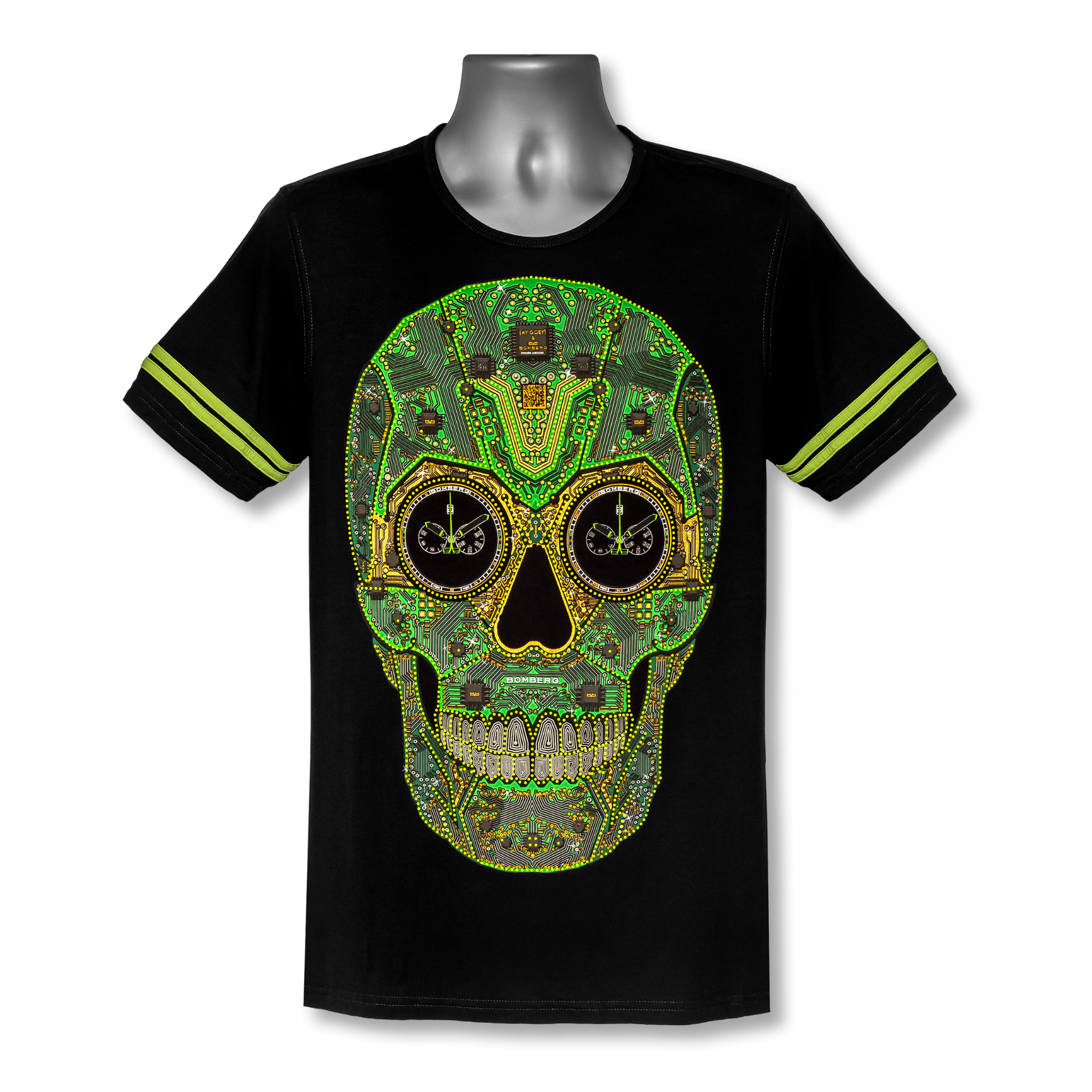 AY GüEY&BOMBERG Cyber Skull T-Shirt