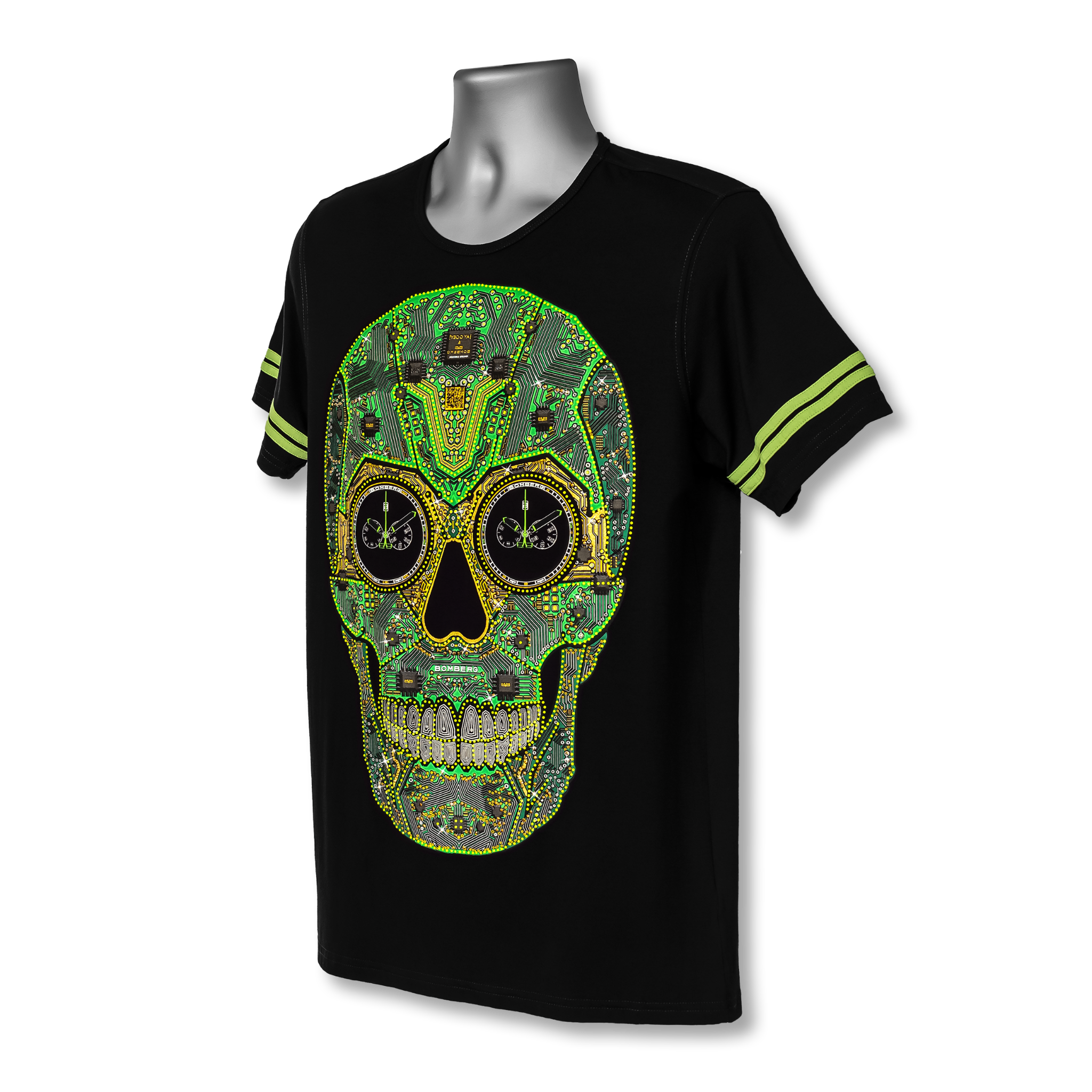 AY GüEY&BOMBERG Cyber Skull T-Shirt