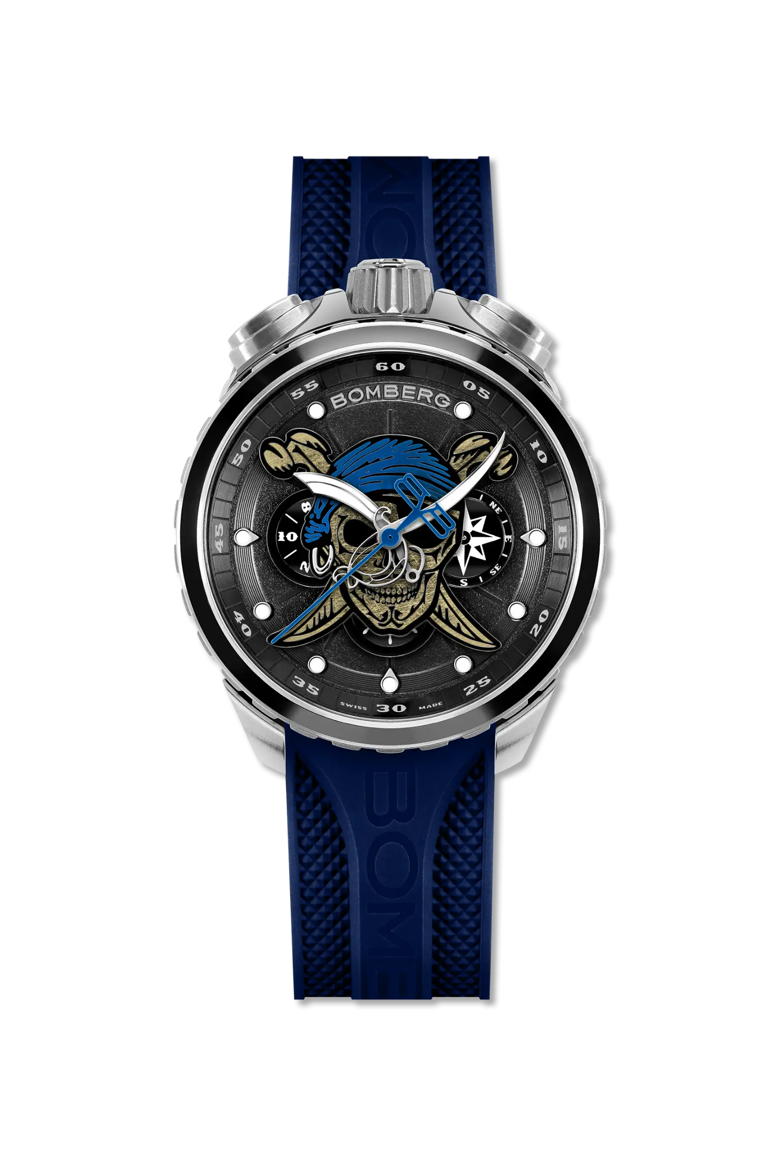 PIRATE SKULL BLUE