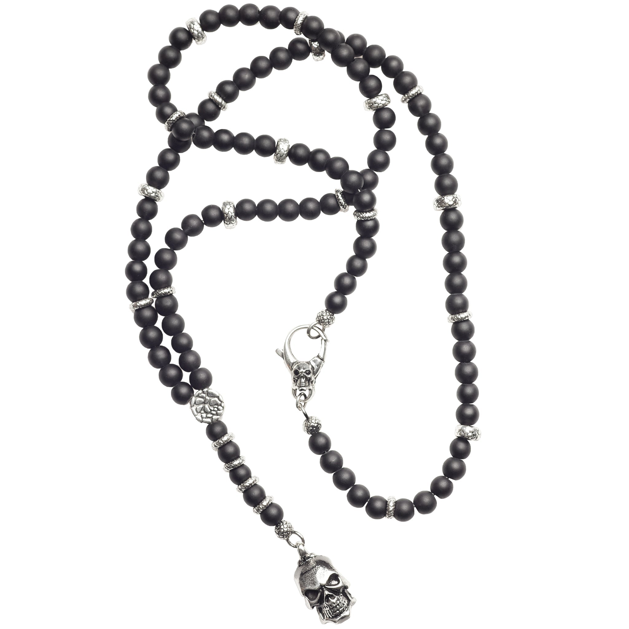 SKULL ROSARIO BLACK