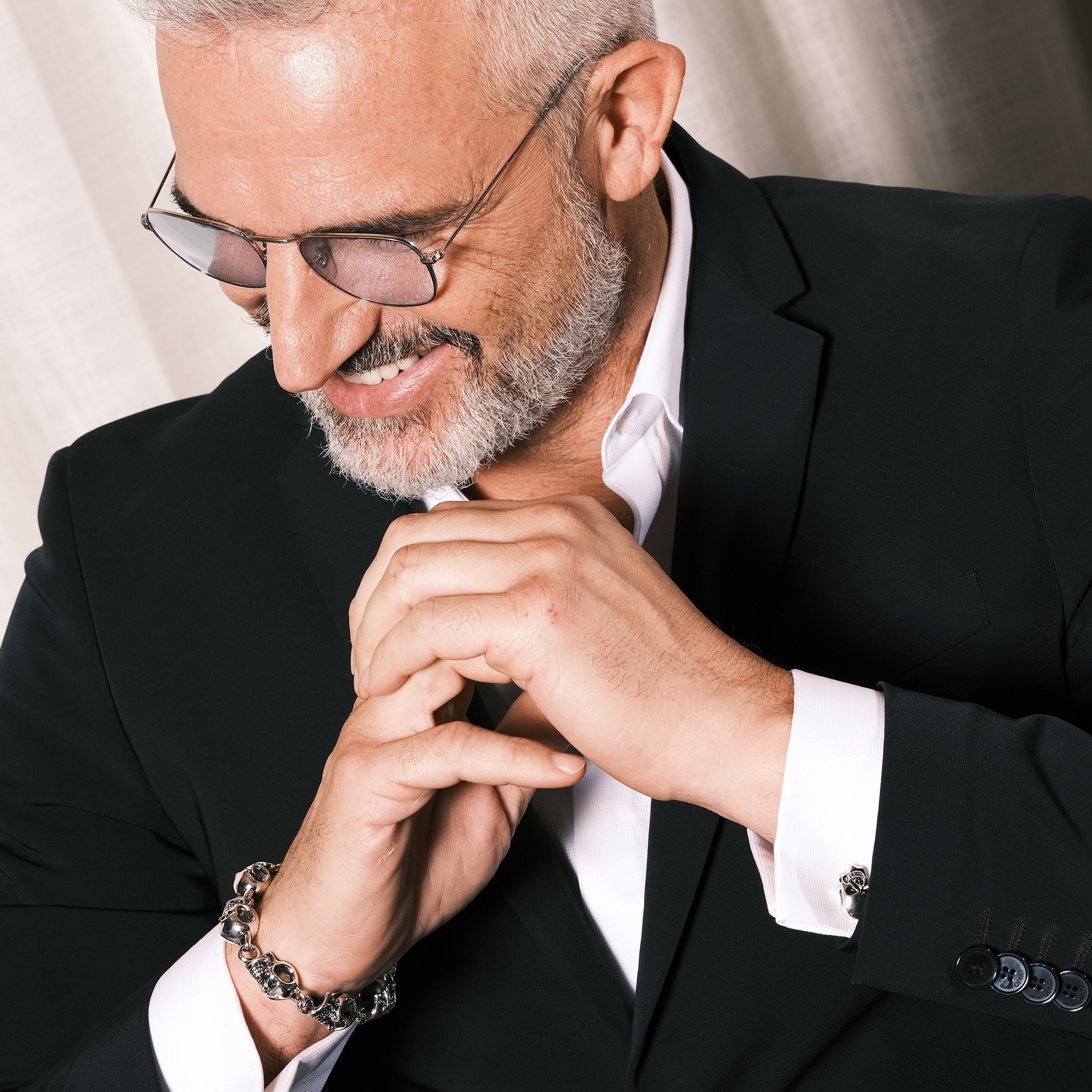 SKULL CUFFLINKS