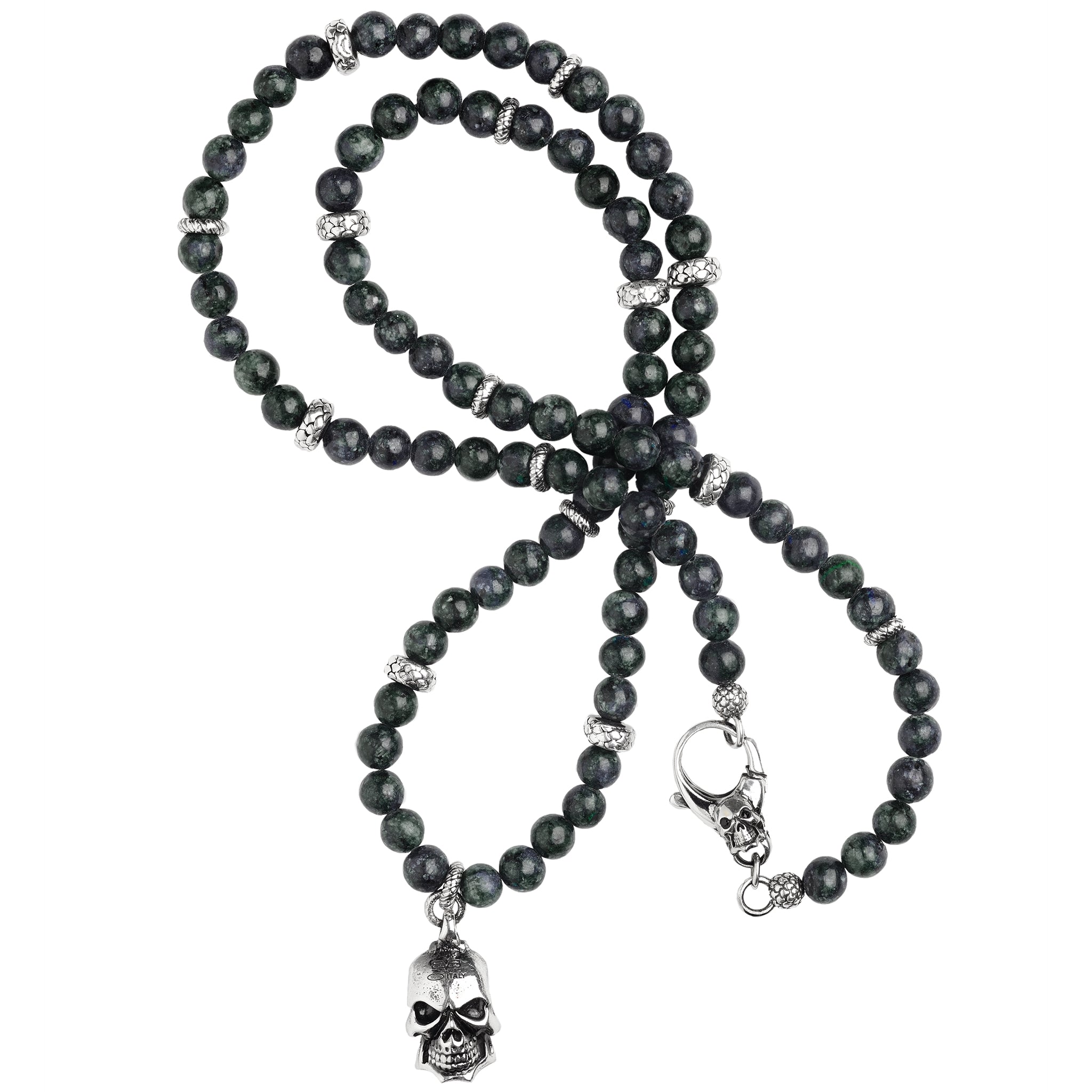 SKULL ROSARIO GREEN