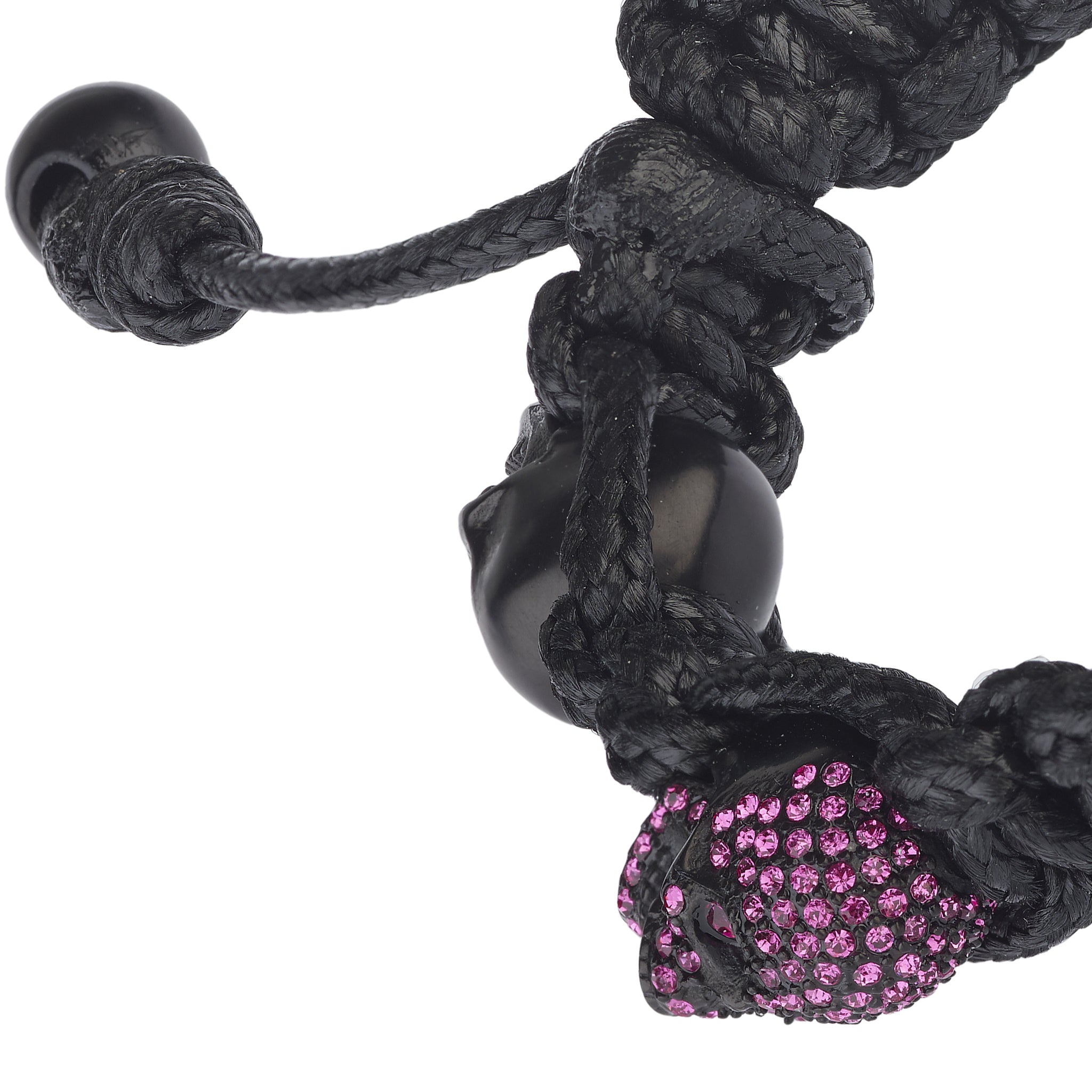 SKULLY CRYSTALS - PINK & RED