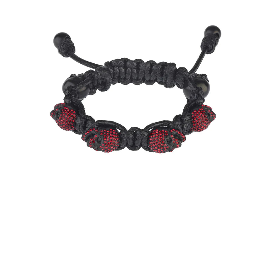 SKULLY CRYSTALS - RED