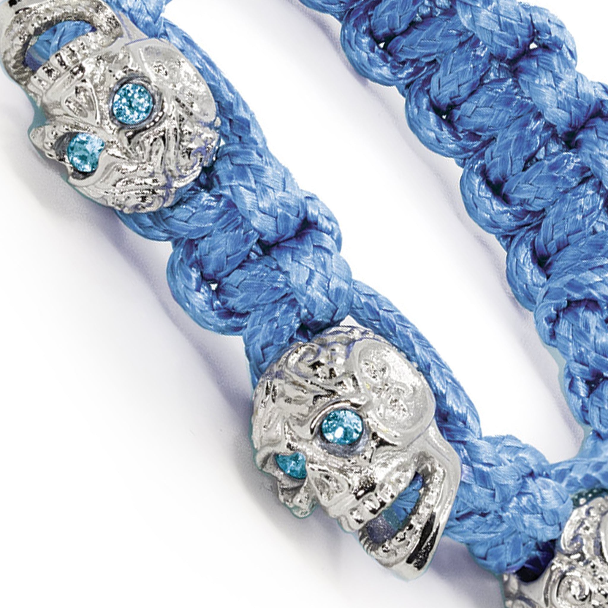 SKULLY CRYSTAL - BLUE