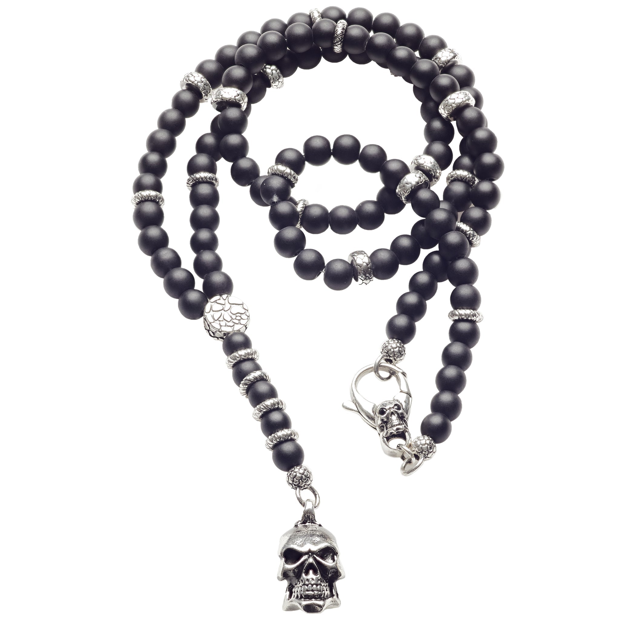 SKULL ROSARIO BLACK