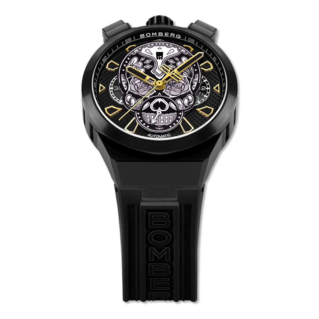 CHRONO SKULL THROWBACK EDITION - ALL BLACK