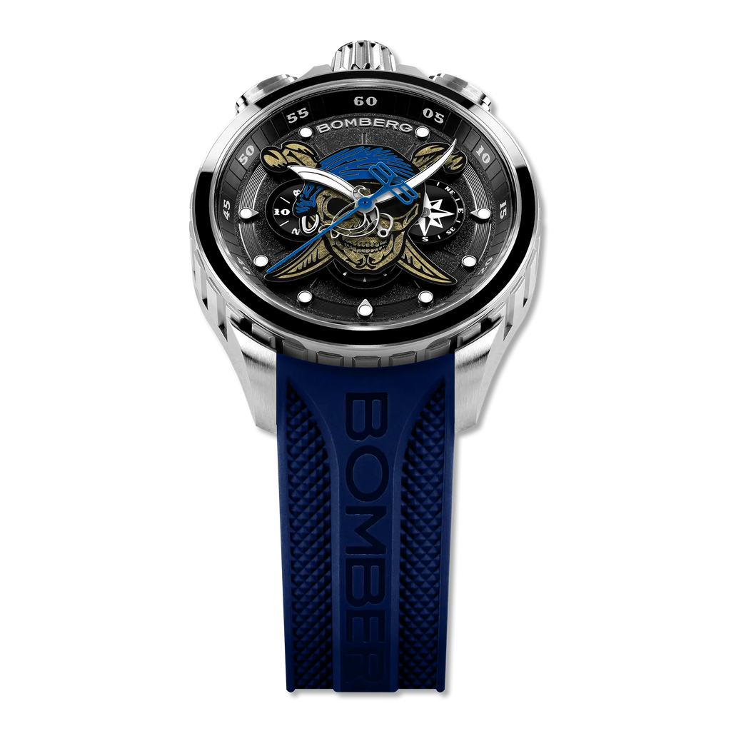 PIRATE SKULL BLUE
