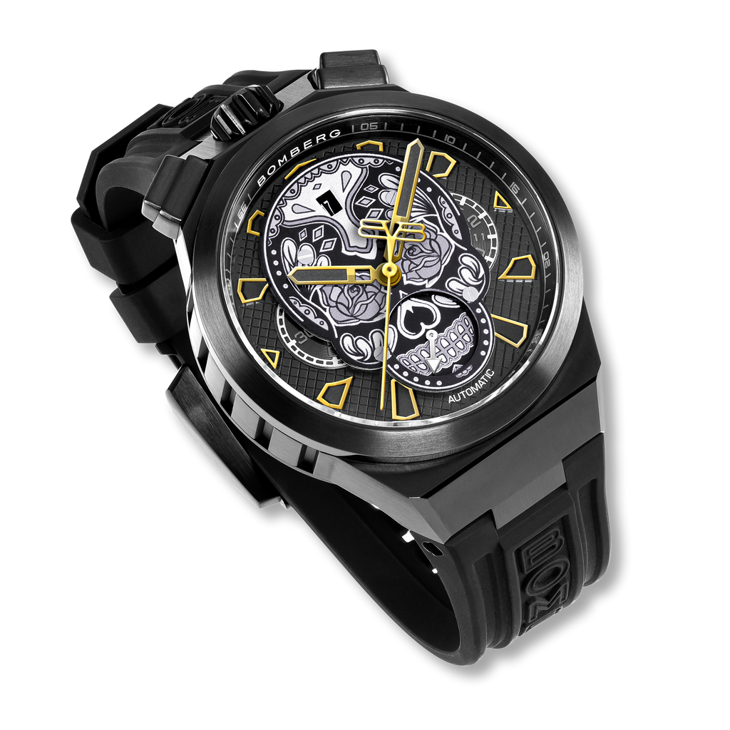 CHRONO SKULL THROWBACK EDITION - ALL BLACK