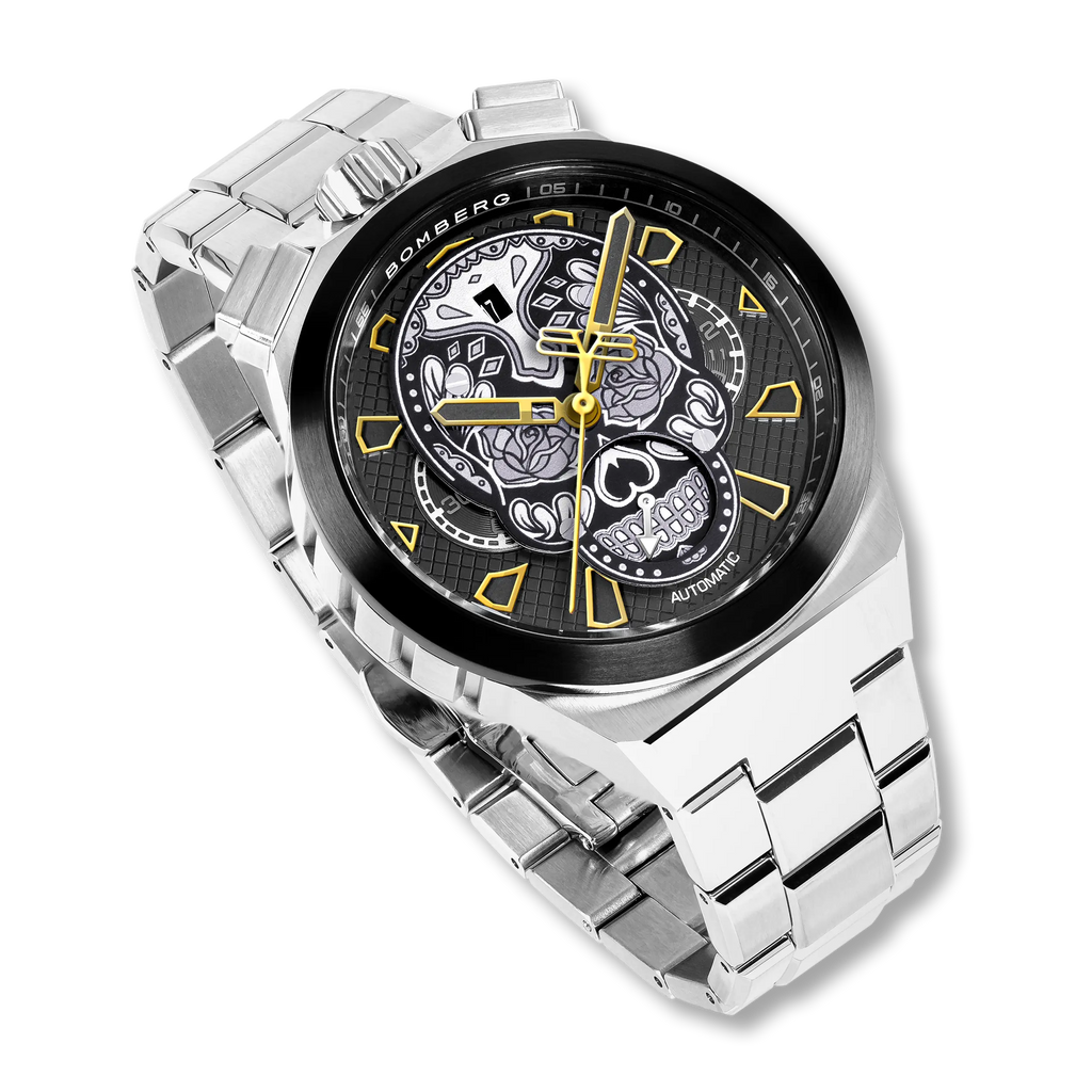 CHRONO SKULL THROWBACK EDITION - SILVER