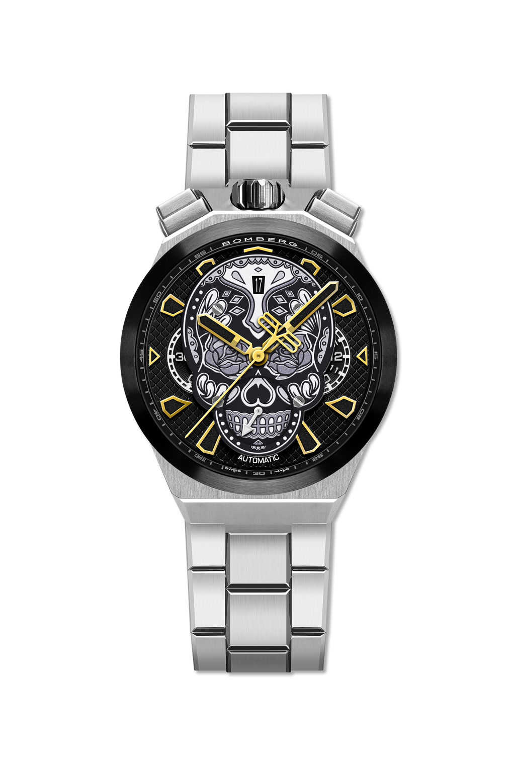 CHRONO SKULL THROWBACK EDITION - SILVER