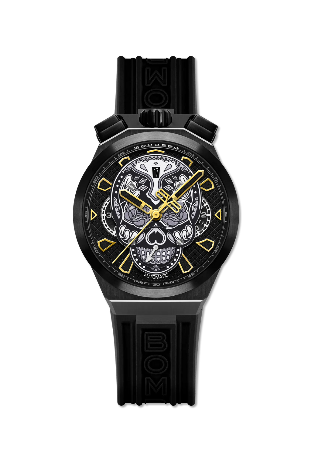 CHRONO SKULL THROWBACK EDITION - ALL BLACK