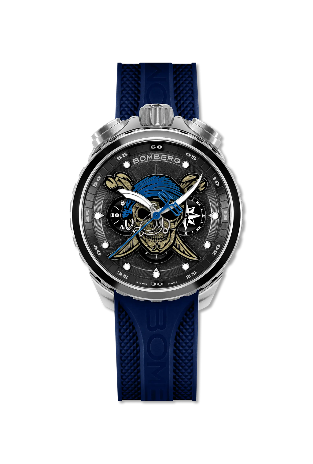 PIRATE SKULL BLUE