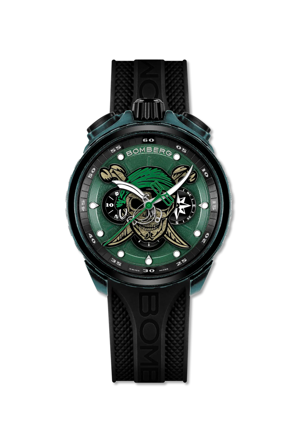 PIRATE SKULL GREEN