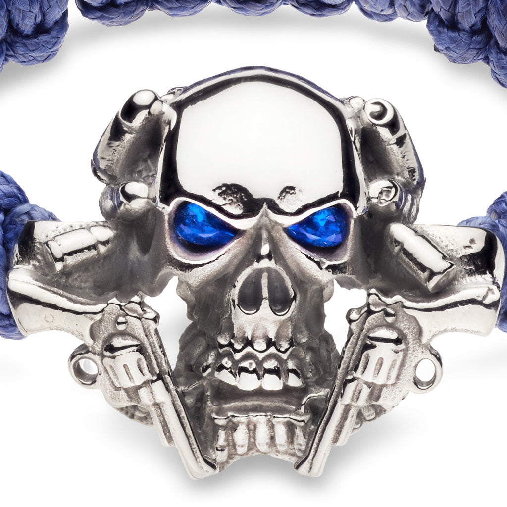 BIG SKULL PISTOLS BLUE