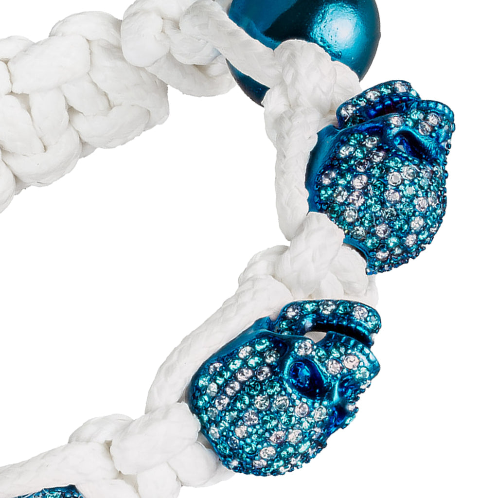 SKULLY CRYSTALS - SHINING BLUE
