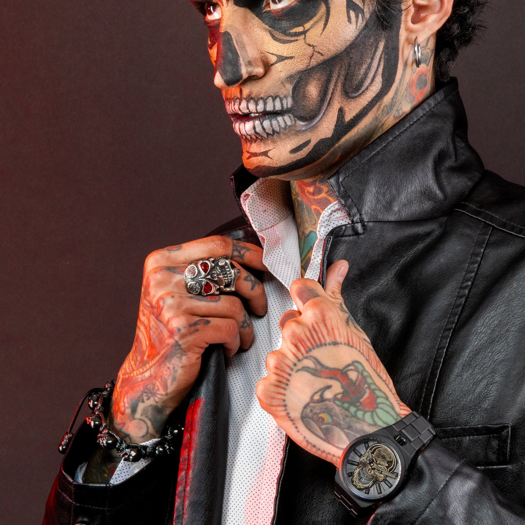 SKULLY - BLACK & WHITE EYES