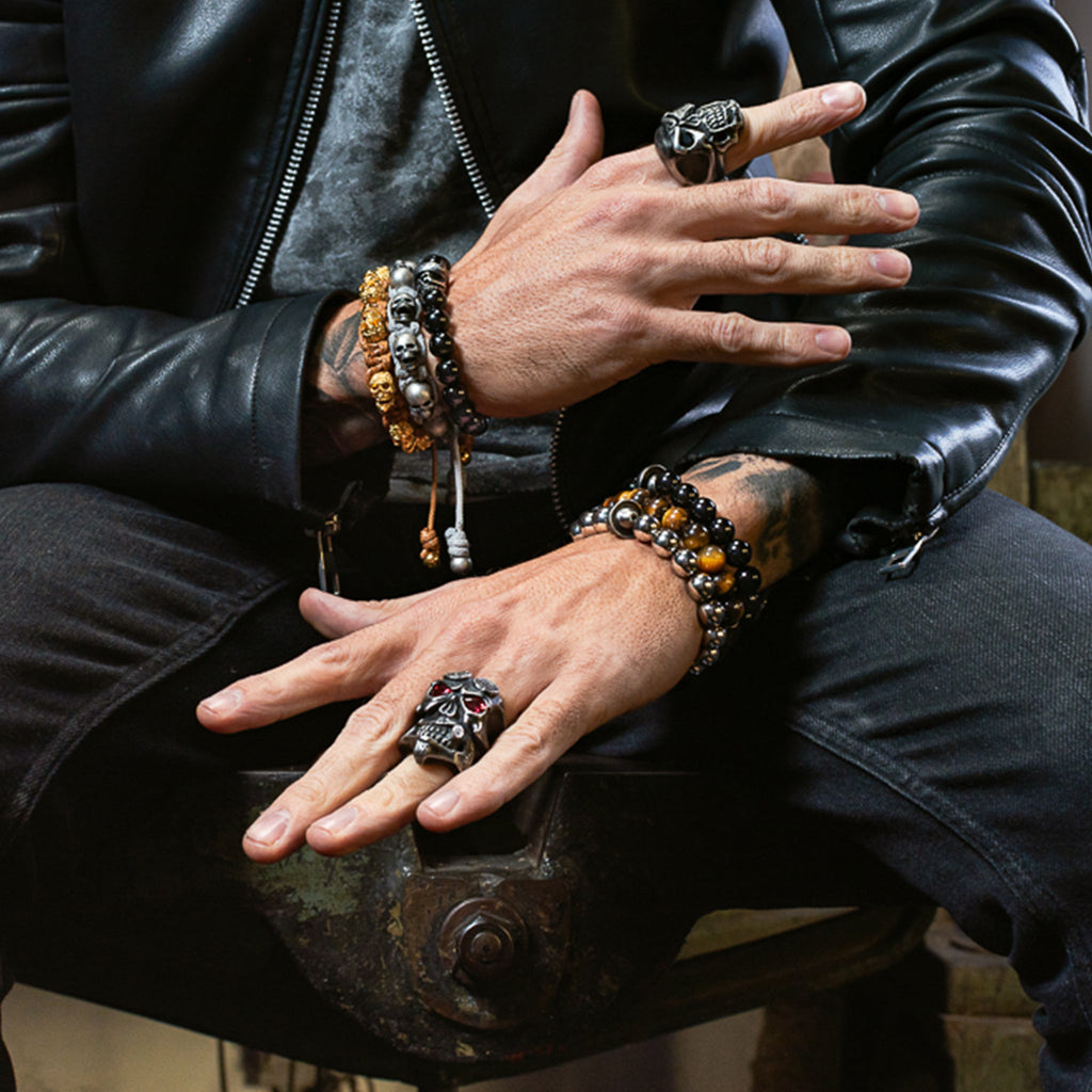 HELLBOY RING BLACK EYES