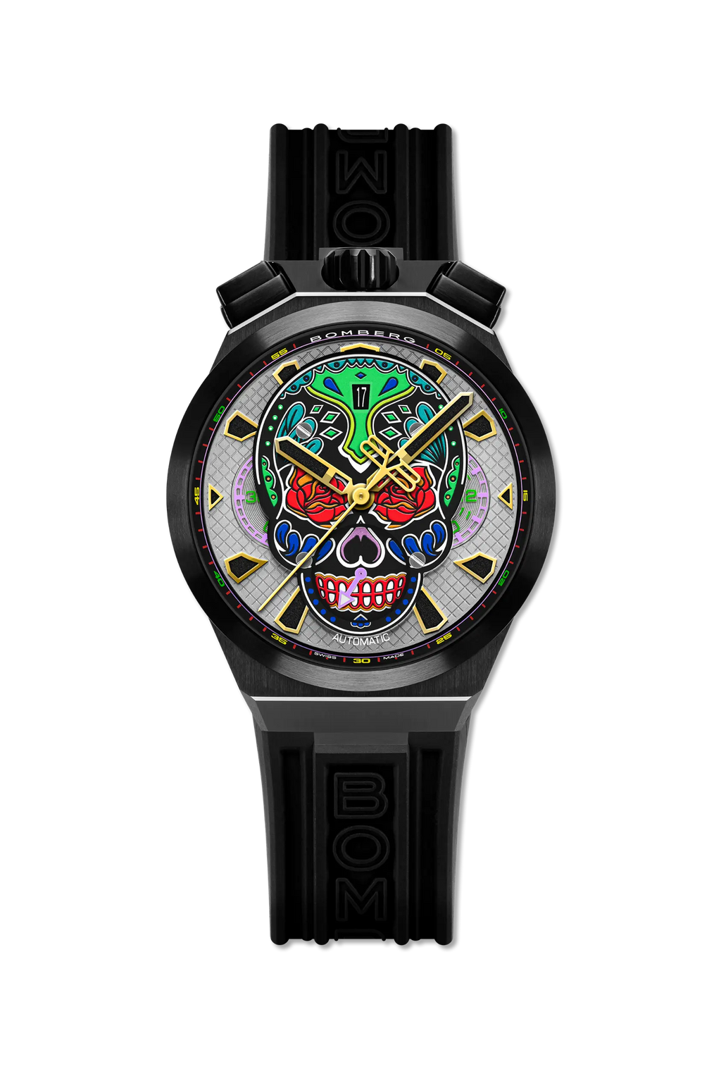 CHRONO SKULL THROWBACK EDITION - COLORIDO BLACK